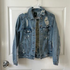 Wild Fable Distressed Denim Jacket